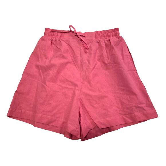 LIBERTY & JUSTICE Pink Pull-on Elastic Waist Cotton Size Large - Picture 2 of 8